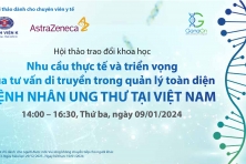 TRAO ĐỔI KHOA HỌC: NHU CẦU THỰC TẾ VÀ TRIỂN VỌNG CỦA TƯ VẤN DI TRUYỀN TRONG  QUẢN LÝ TOÀN DIỆN BỆNH NHÂN UNG THƯ TẠI VIỆT NAM