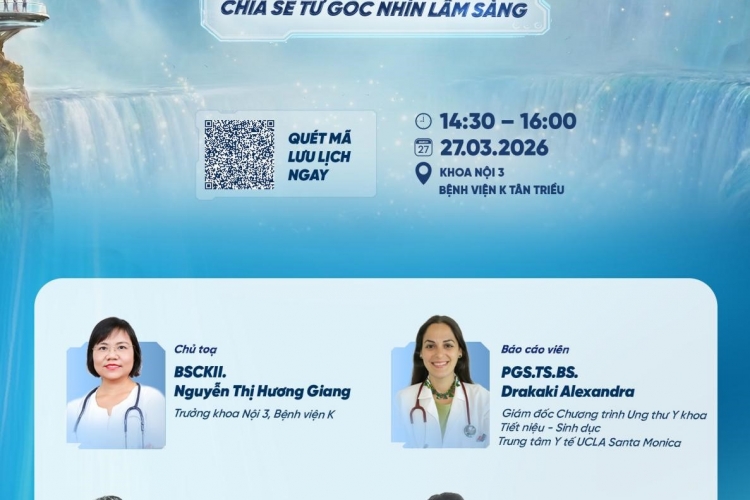 CHƯƠNG TRÌNH SINH HOẠT KHOA HỌC BƯỚC TIẾN MỚI TRONG ĐIỀU TRỊ UNG THƯ BÀNG QUANG XÂM LẤN CƠ – CHIA SẺ TỪ GÓC NHÌN LÂM SÀNG